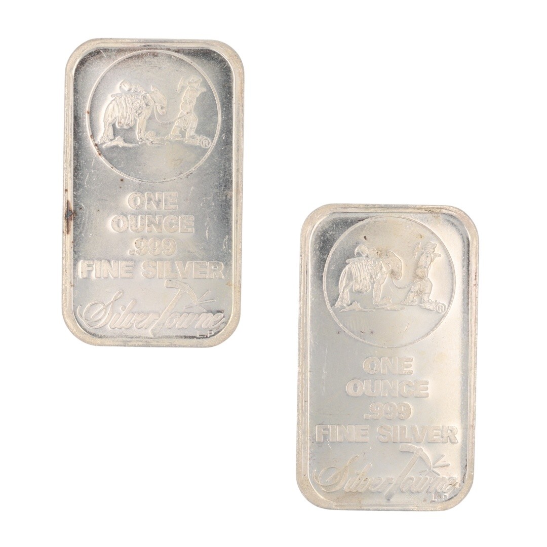Assorted 1 oz .999 Fine Silver Rounds / Bars Variety Collection Set of 10