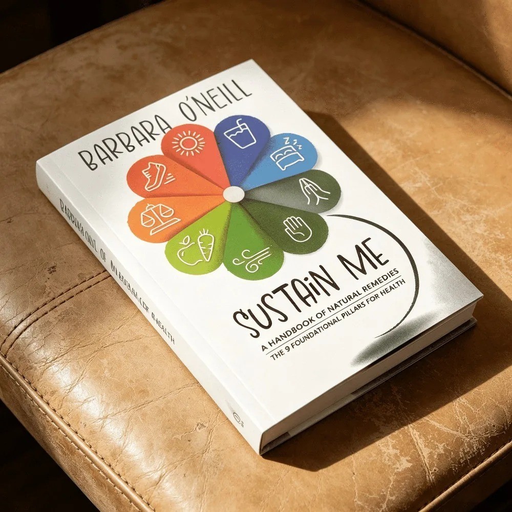Sustain Me Book – Barbara O’Neill’s New Book Sealed In Hand – Free shipping Usa