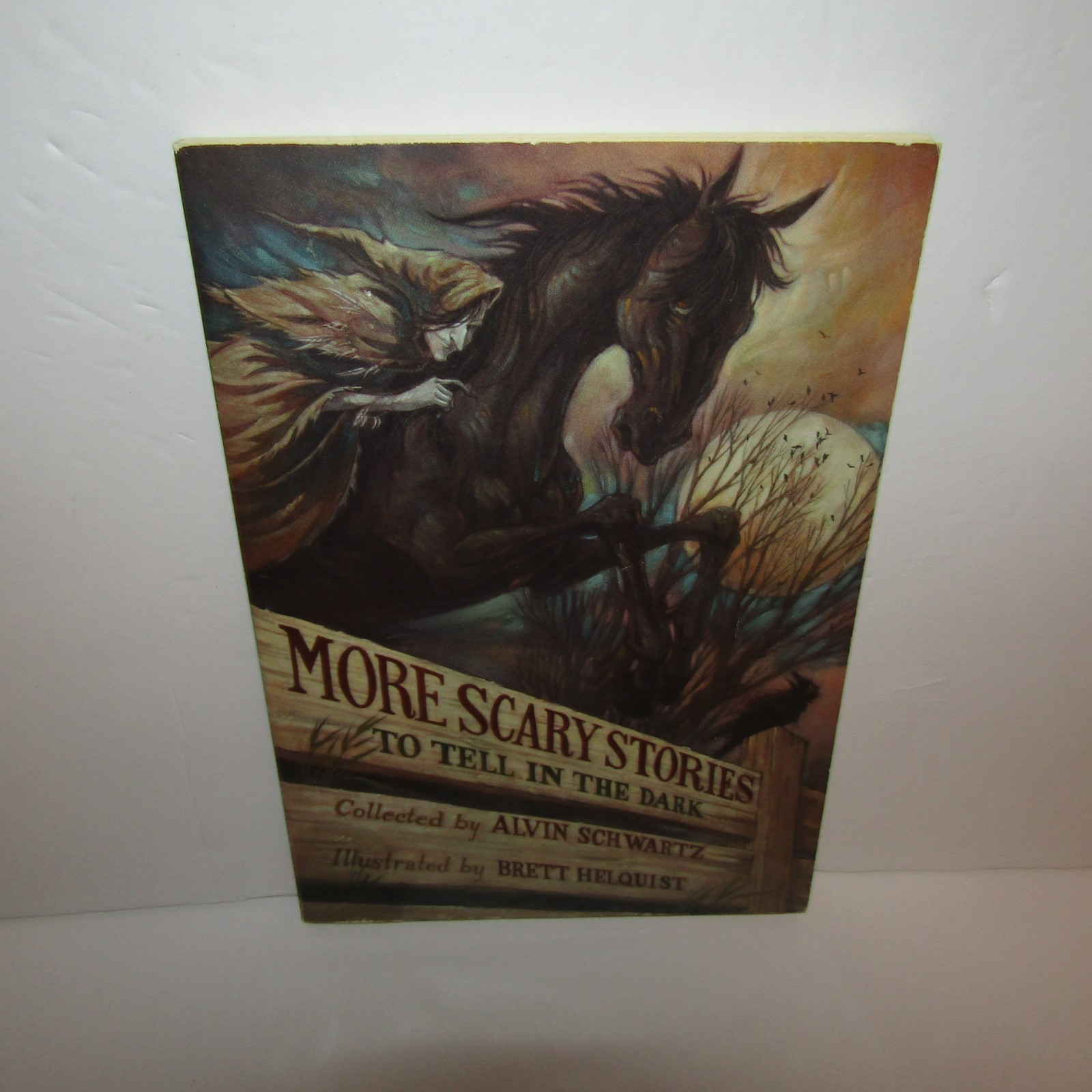 Vintage Scary Stories to Tell in the Dark Book Trilogy by Alvin Schwartz PB Lot