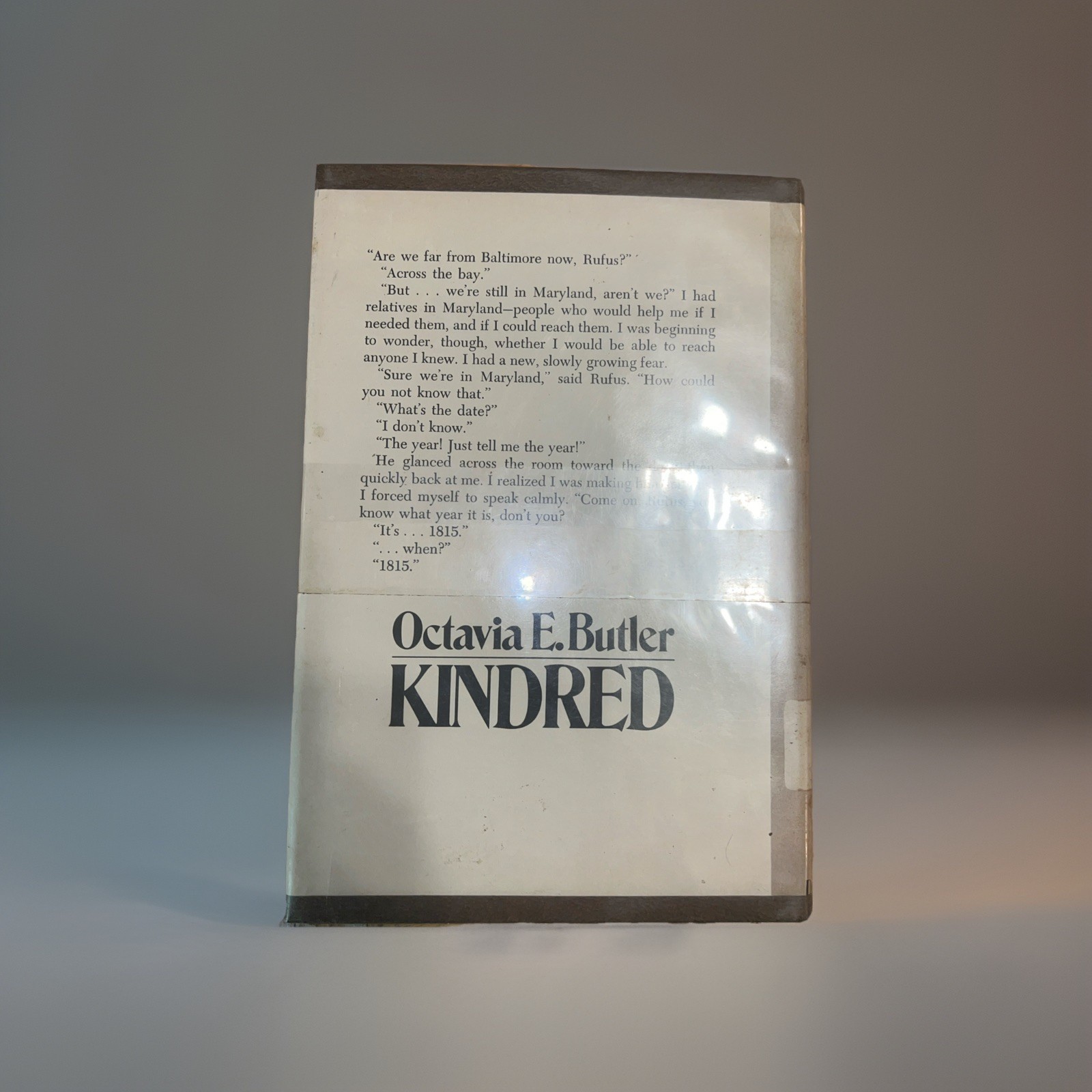 Octavia E. Butler’s KINDRED A Novel