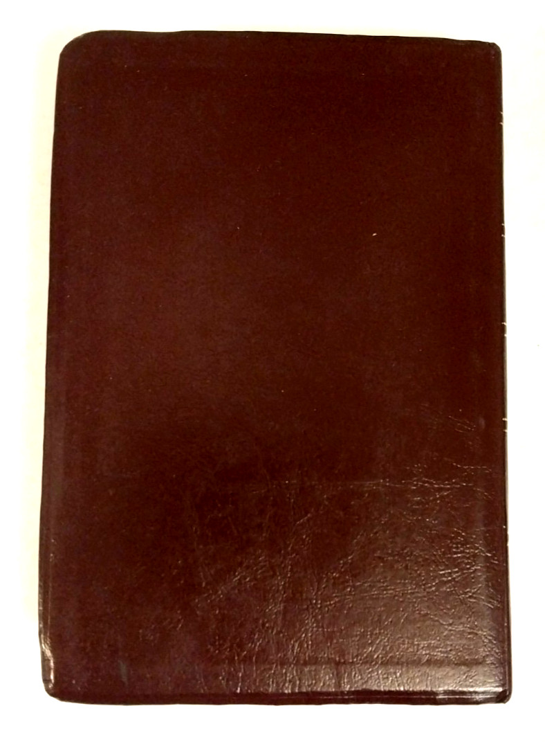 Holy Bible Concordance KJV Red Letter 1973 Burgandy Word Aflame Press