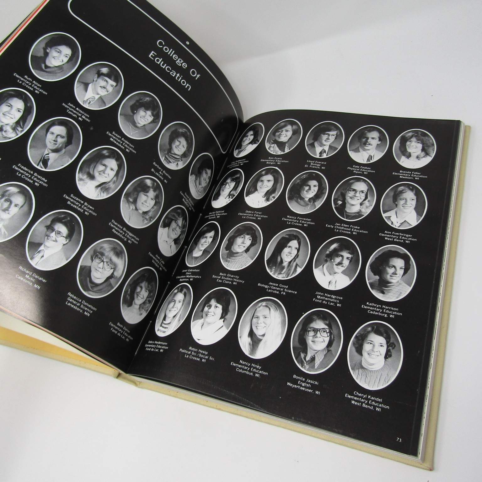 1978 UW-LaCrosse College Yearbook University Wisconsin Hardcover 272 Pages