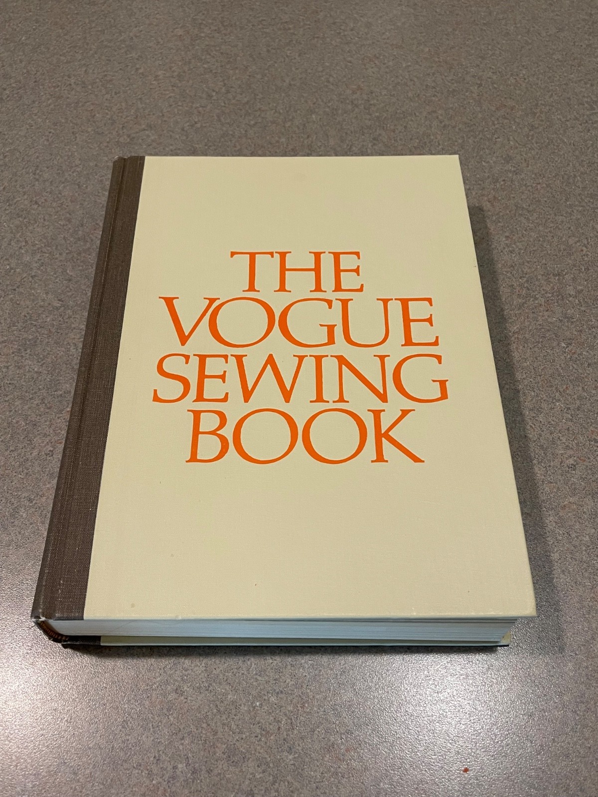 The Vogue Sewing Book w/ Slipcase (1970 Vintage First Edition 3rd pr Hardcover)