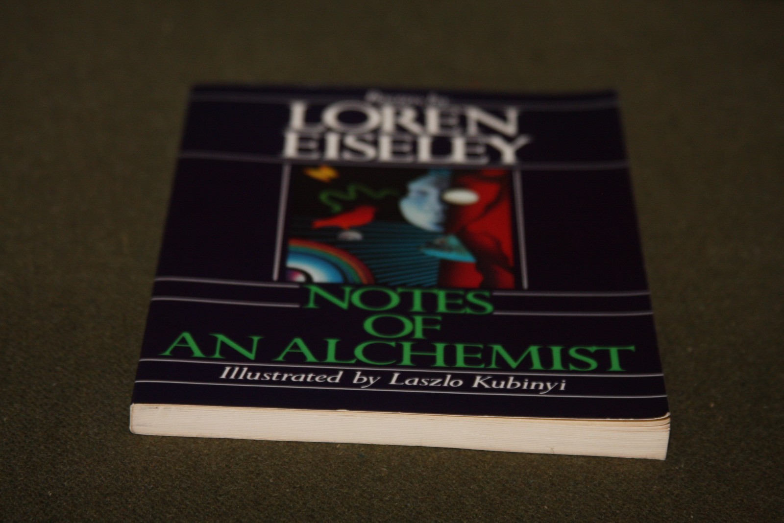 Notes of an Alchemist: Poems by Loren Eiseley 1972 TPB 5th Print Scribner