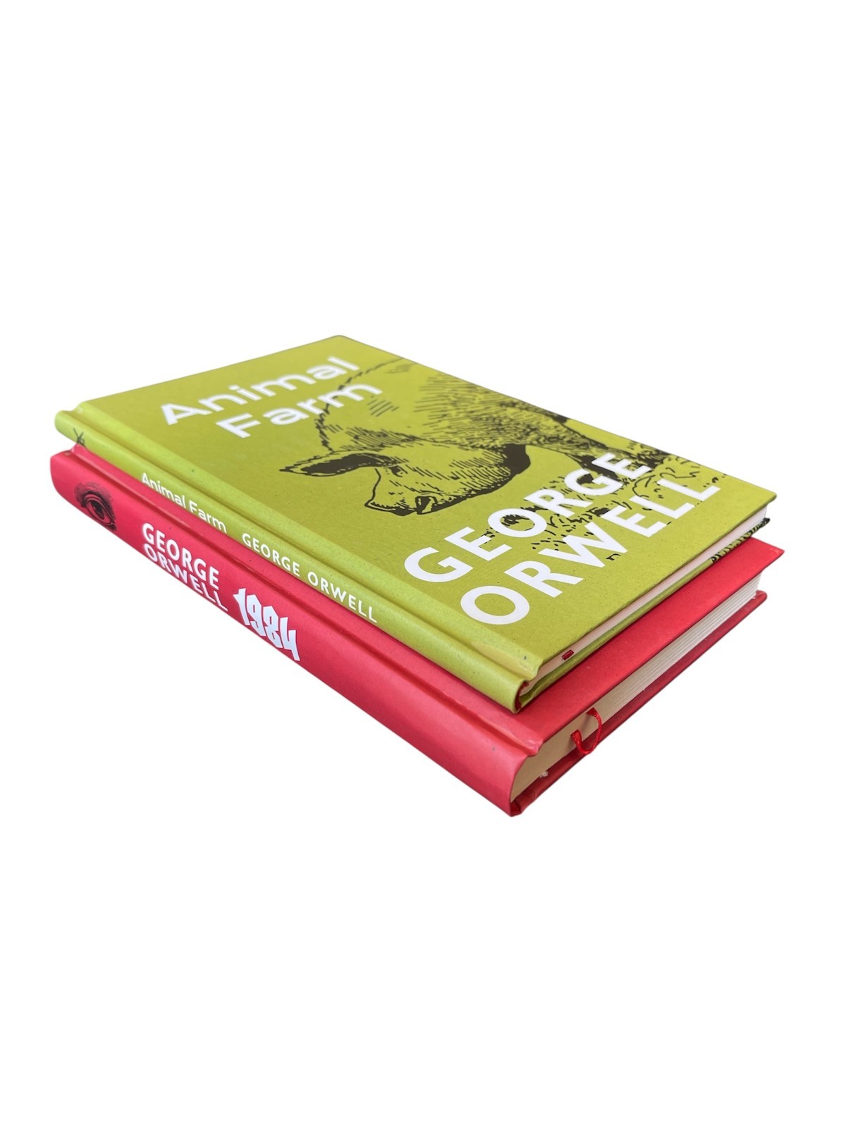 1984 and Animal Farm- (George Orwell 2-Book Set) HARDCOVER -NEW