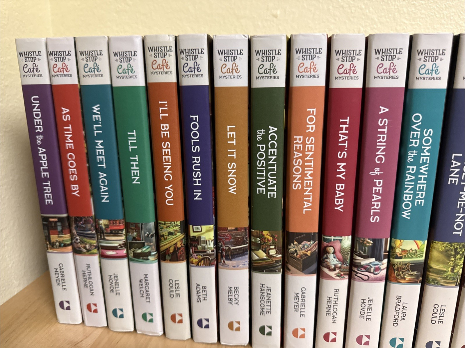 Guideposts Whistle Stop Cafe Mysteries Books Hardcover Complete Set of 24 NEW
