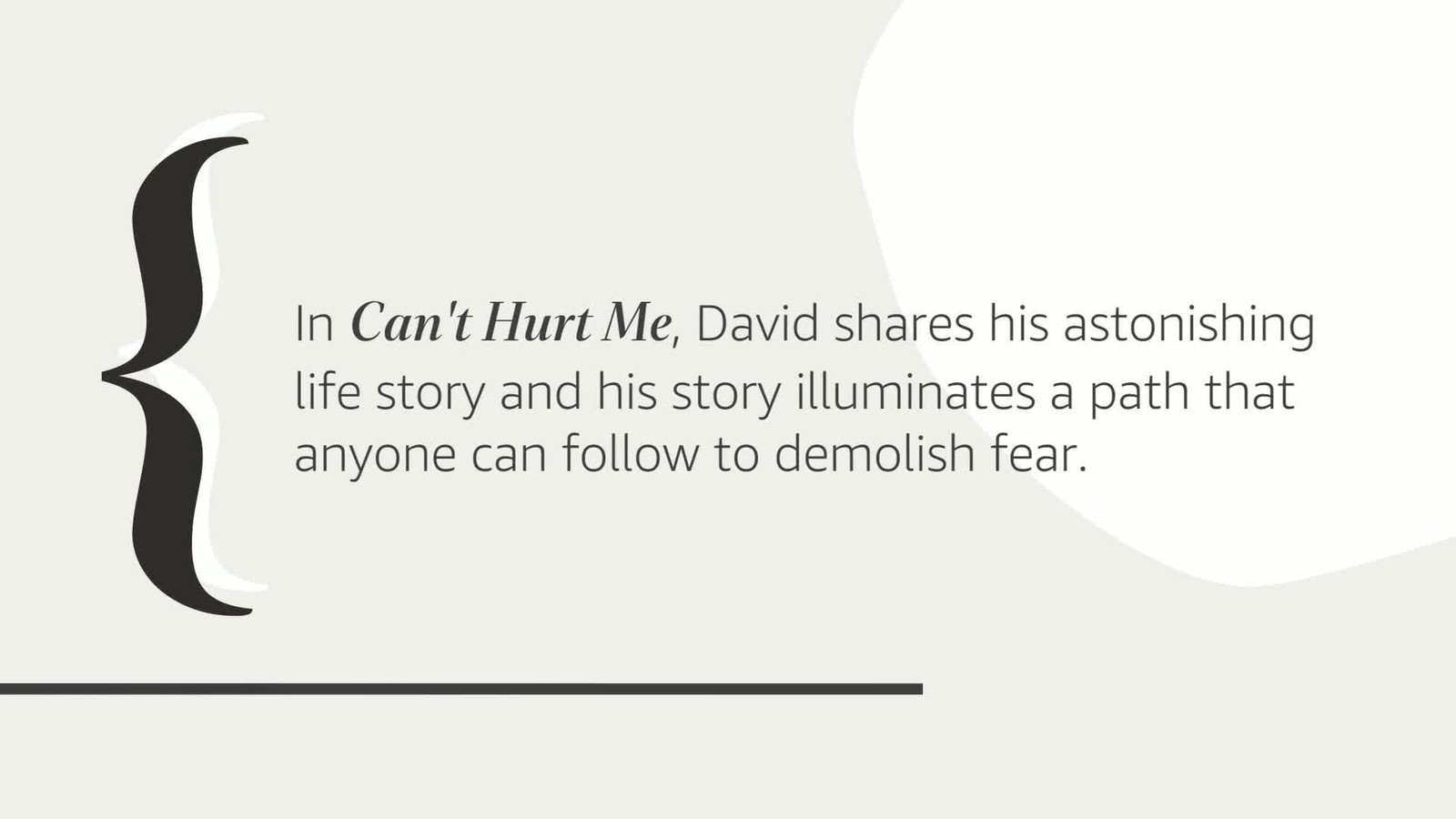 Can’t Hurt Me: Master Your Mind and Defy the Odds – Clean Edition