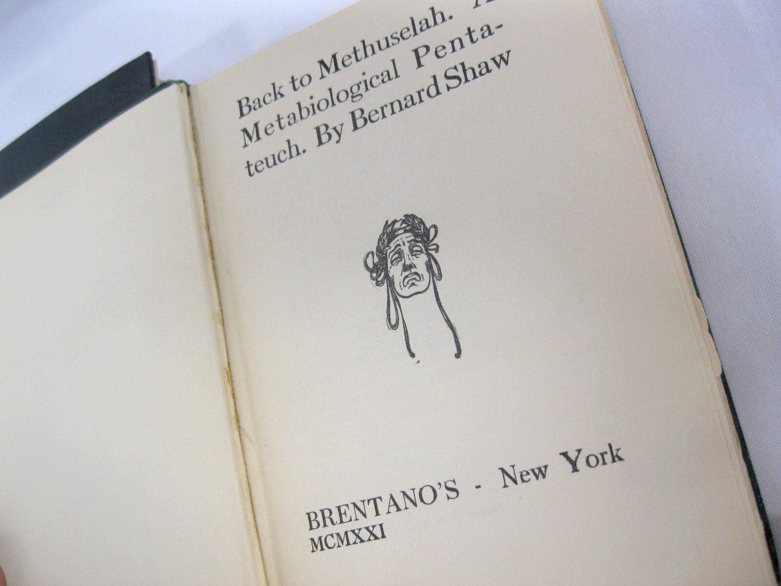 George Bernard Shaw 5 Books Back to Methusaleh Plays Viking Portable Biography