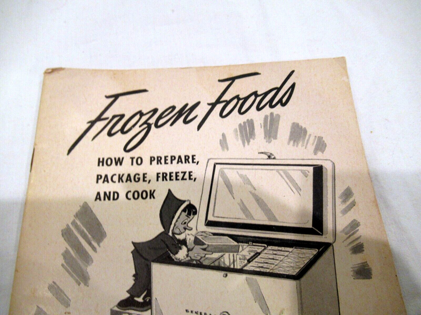 General Electric Frozen Foods, c. 1948