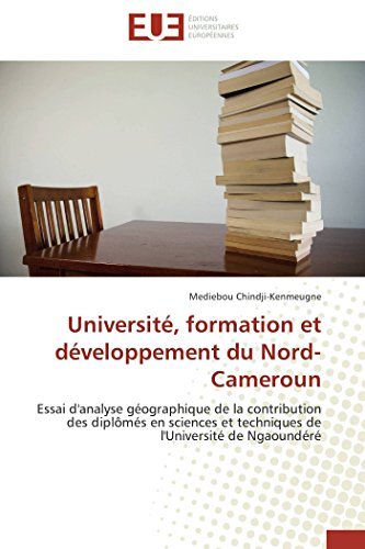 Universite, formation et developpement du nord-cameroun