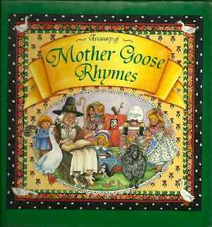 Treasury of Mother Goose Rhymes – Hardcover – Good