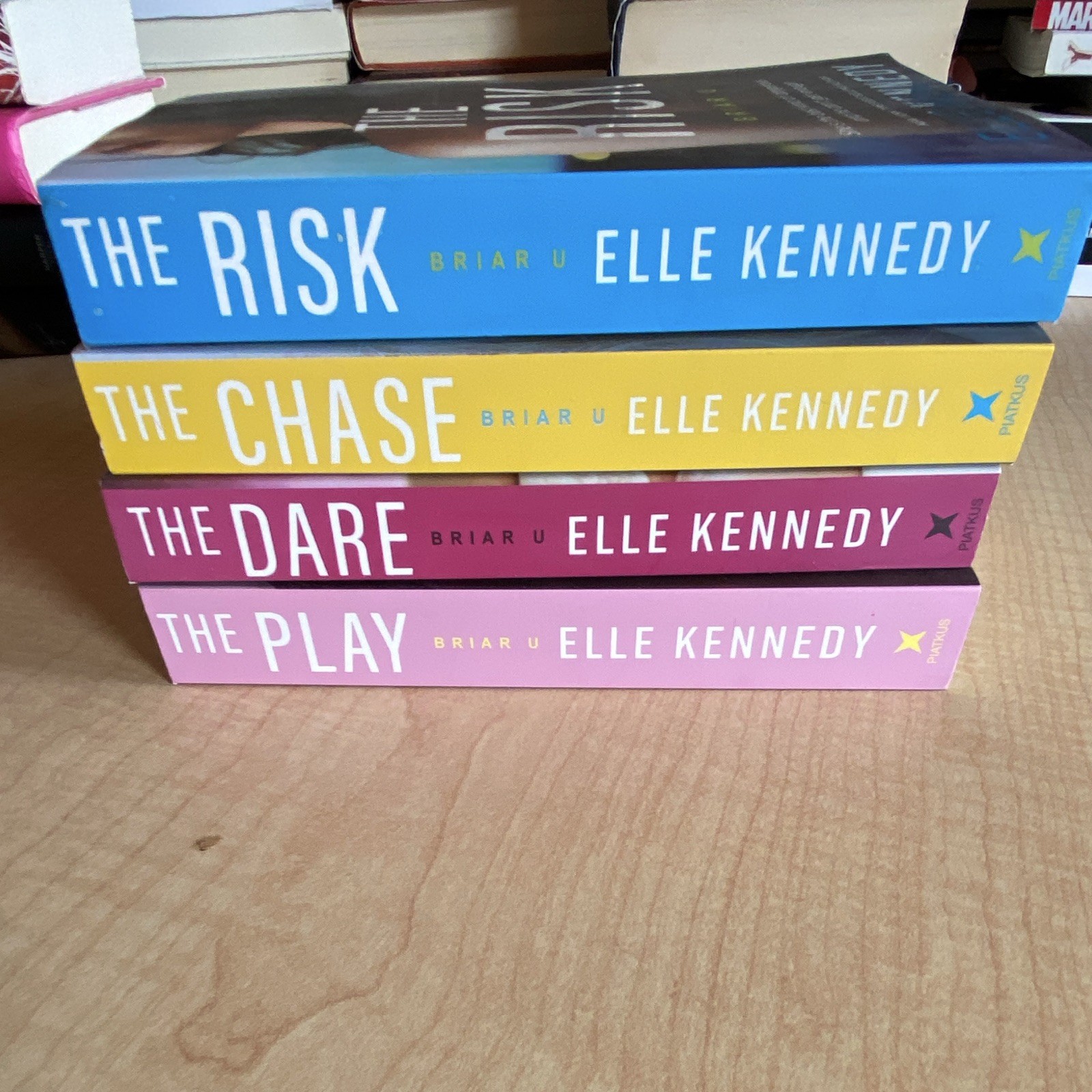 Elle Kennedy Briar U PB Lot: The Risk/The Chase/The Dare/The Play, Piatkus