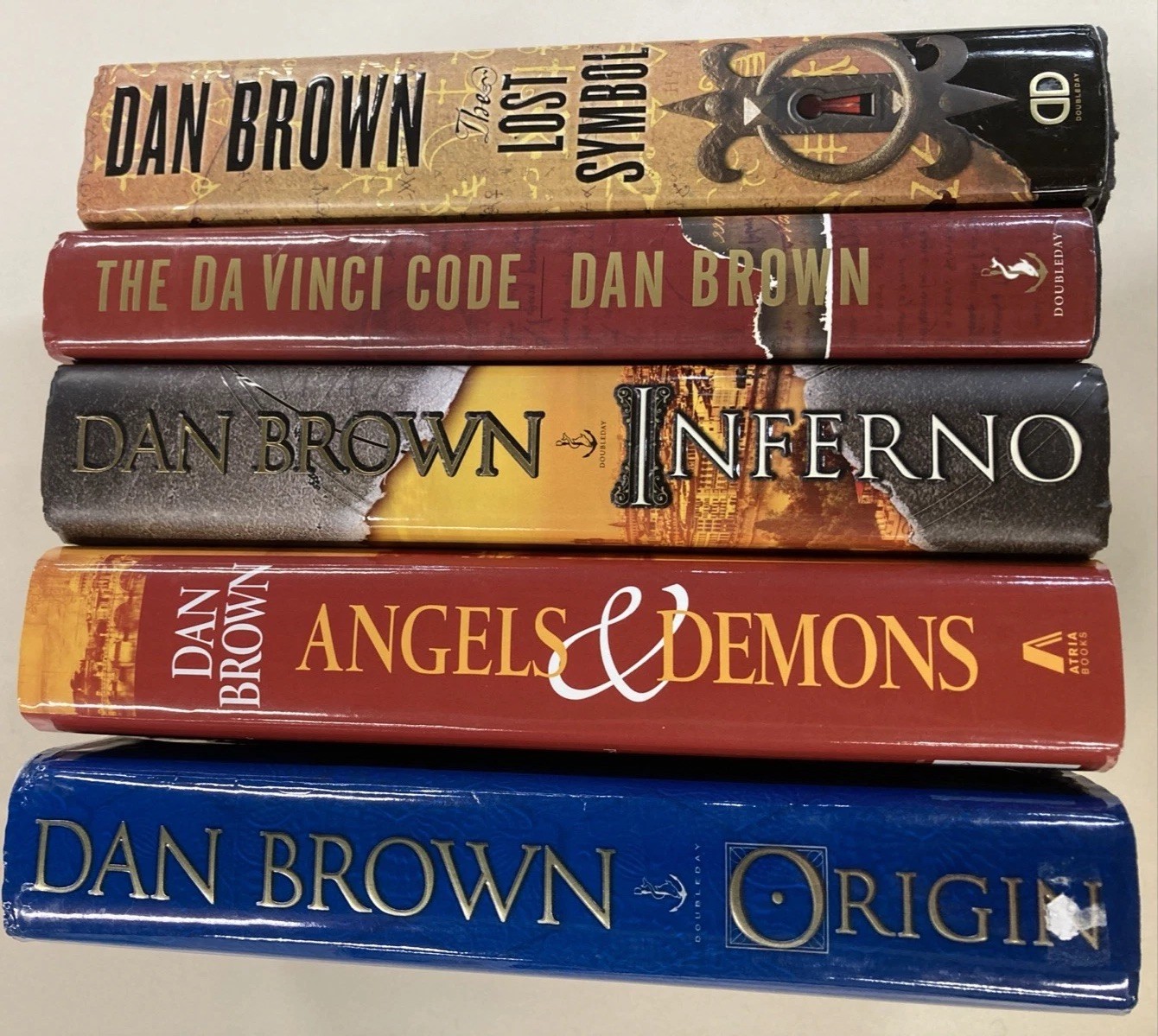 Rebecca Langdon Series lot of 5 HC DJ Dan Brown 2000s Good
