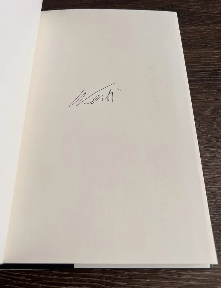 SIGNED Edition AI WEIWEI 1000 Years of Joys and Sorrows A Memoir 1st Edition