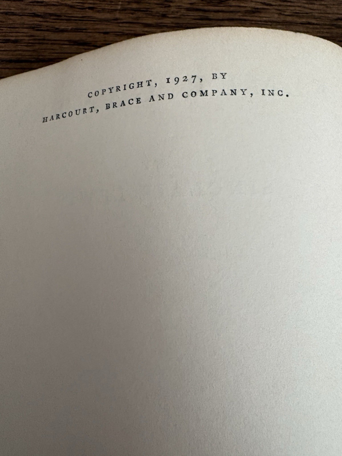 Sinclair Lewis Elmer Gantry Signed & Inscribed Hardcover Harcourt Brace 1927