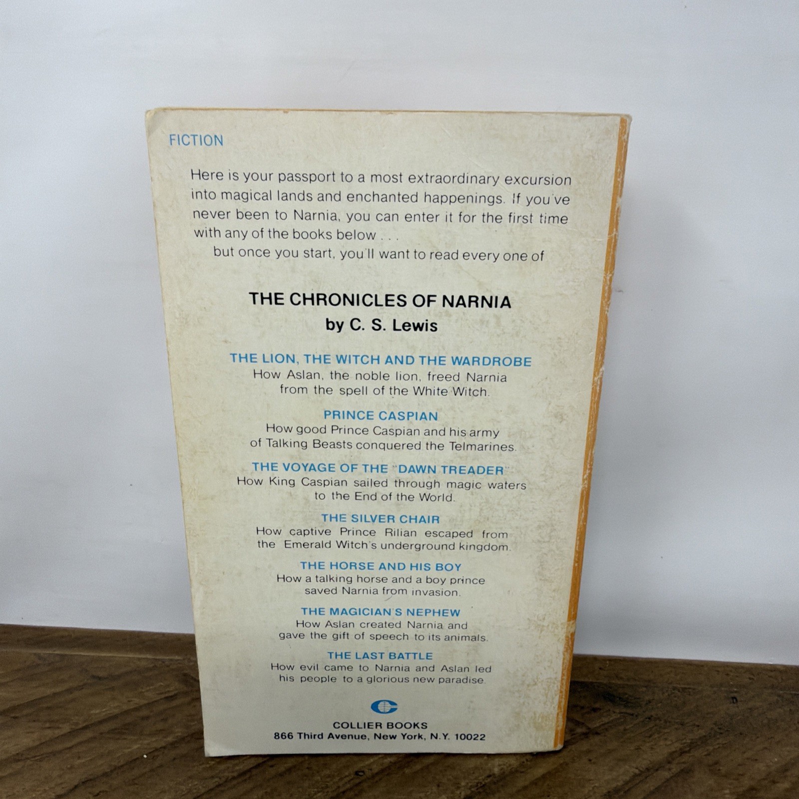 The Last Battle CS Lewis 1974 Vintage The Chronicles of Narnia Book 7 Paperback