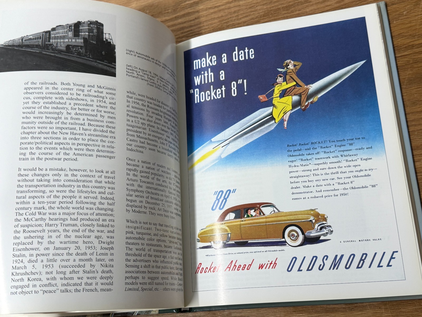 The New Haven Railroad in the Streamline Era by Geoffrey H Doughty 1998 HC Book