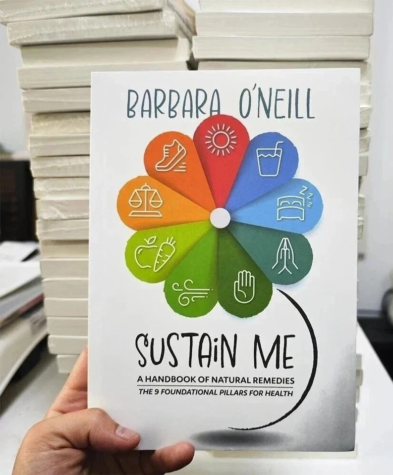 Sustain Me Book – Barbara O’Neill’s New Book Sealed In Hand – Free shipping USA