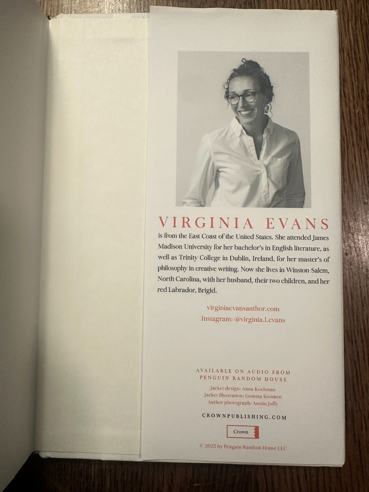 The Correspondent: A Novel by Virginia Evans (2025, Hardcover)