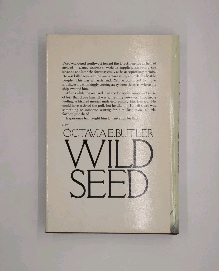 Wild Seed by Octavia E. Butler (1980, Doubleday Books)