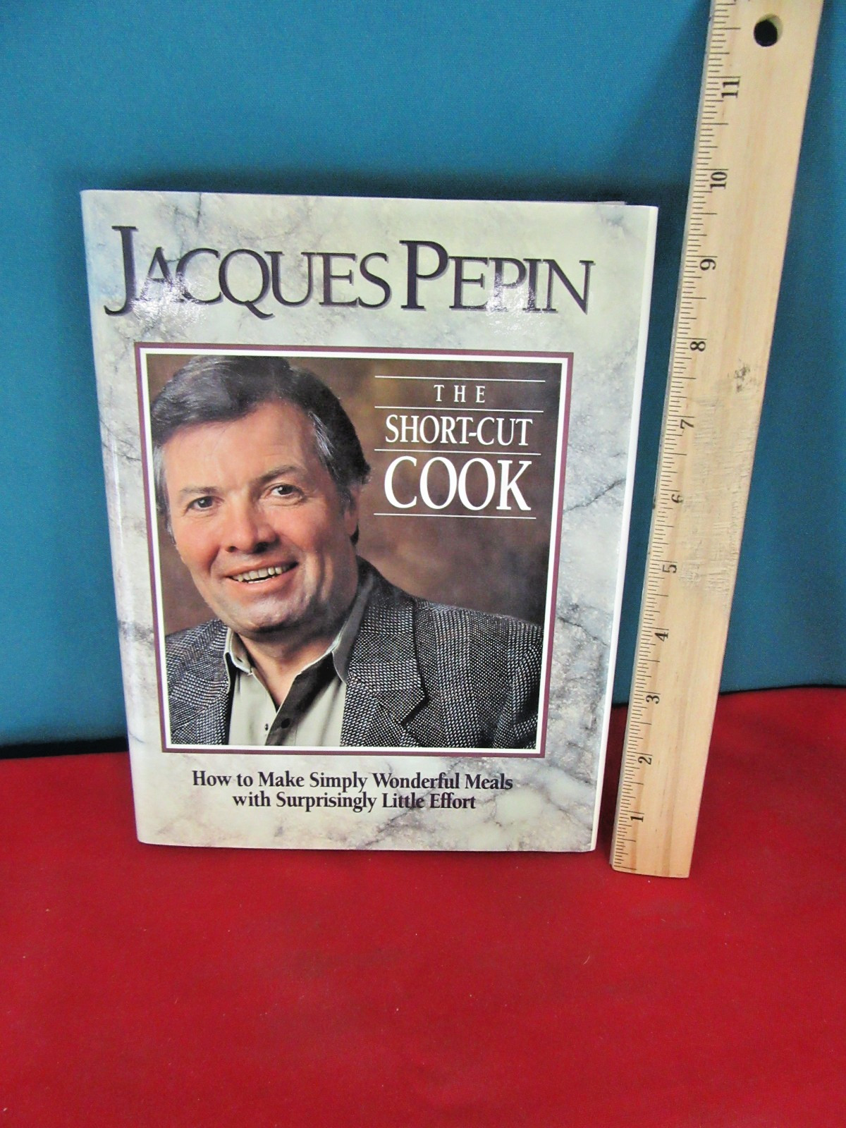 1 of 11. SIGNED JACQUES PEPIN THE SHORT-CUT COOK First Edition 1990