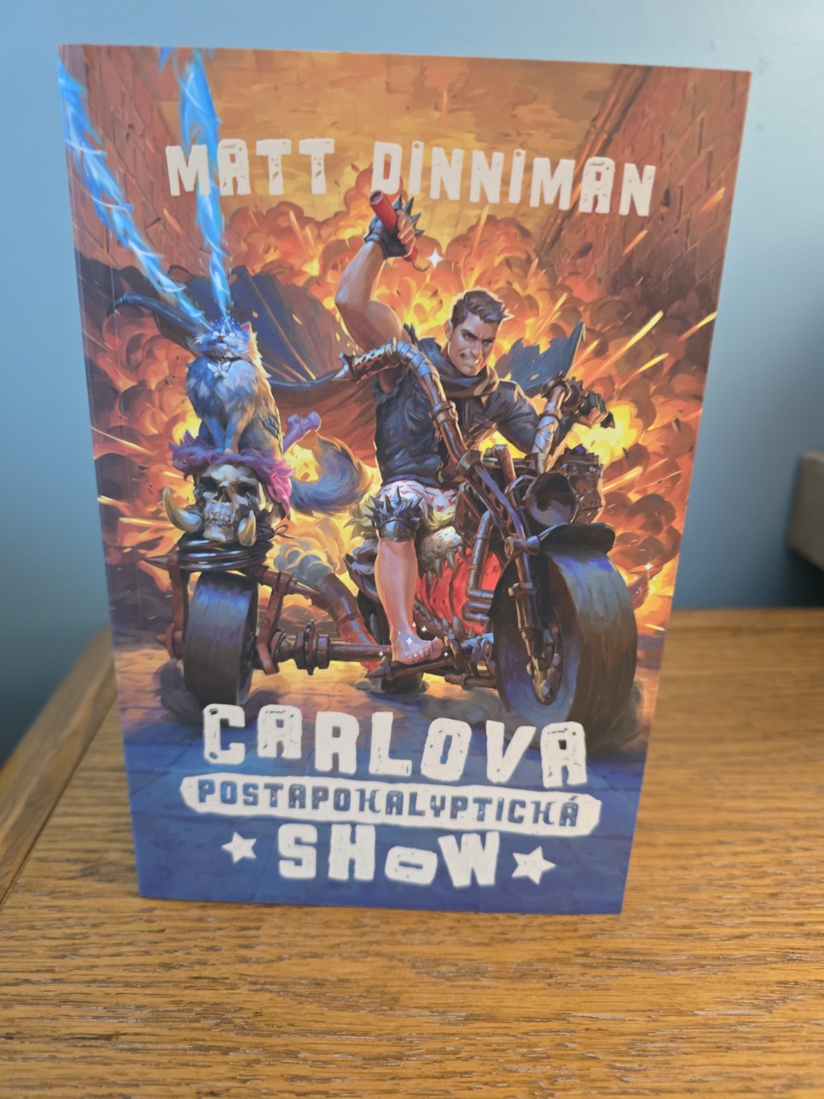 Dungeon Crawler Carl (Carlova) Rare Czech Edition Matt Dinniman – Two Books!!