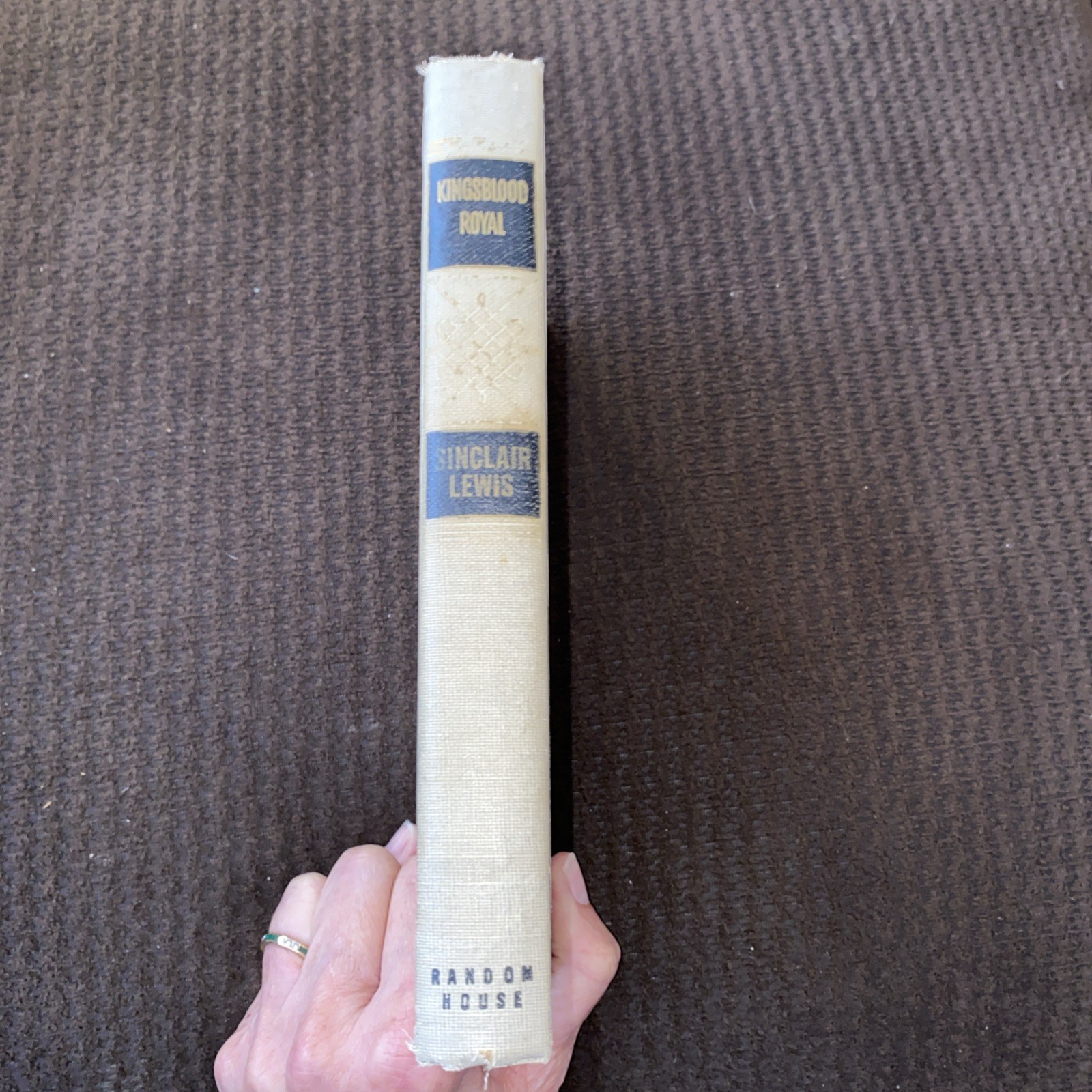 Kingsblood Royal by Sinclair Lewis Hardcover Stated First Printing No DJ Good