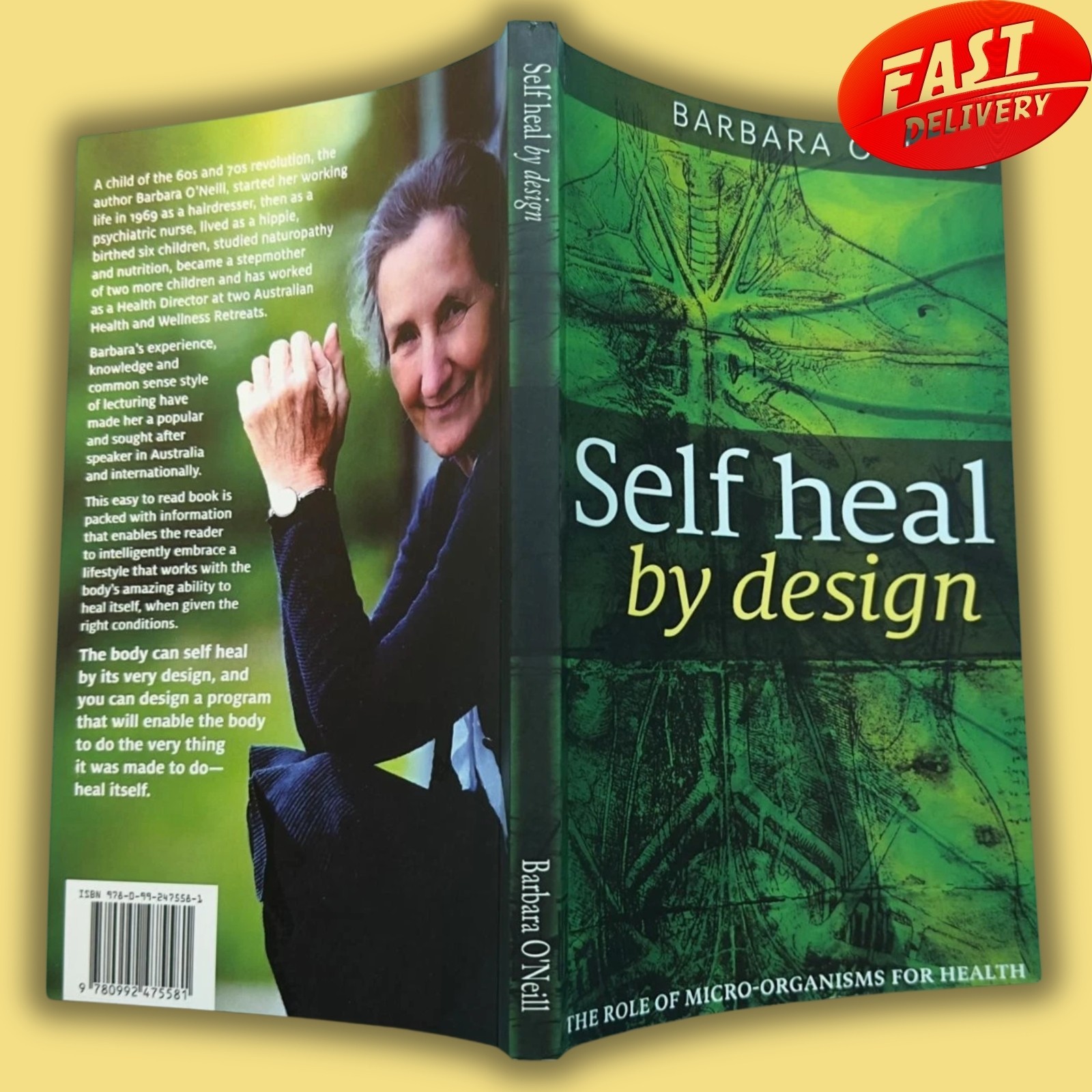 Self Heal by Design Barbara O’Neill (Paperback) Health Wellness Healing Book