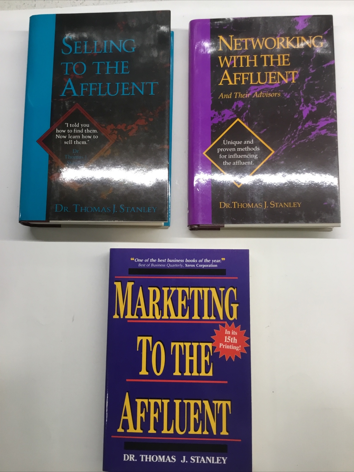Thomas J Stanley Lot Affluent Sales, Marketing, Networking