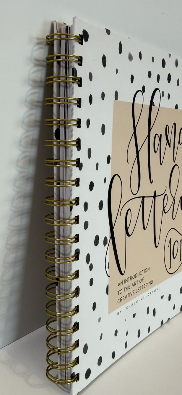 Hand Lettering 101 Step By Step Calligraphy Beginners Workbook 126 Pages New