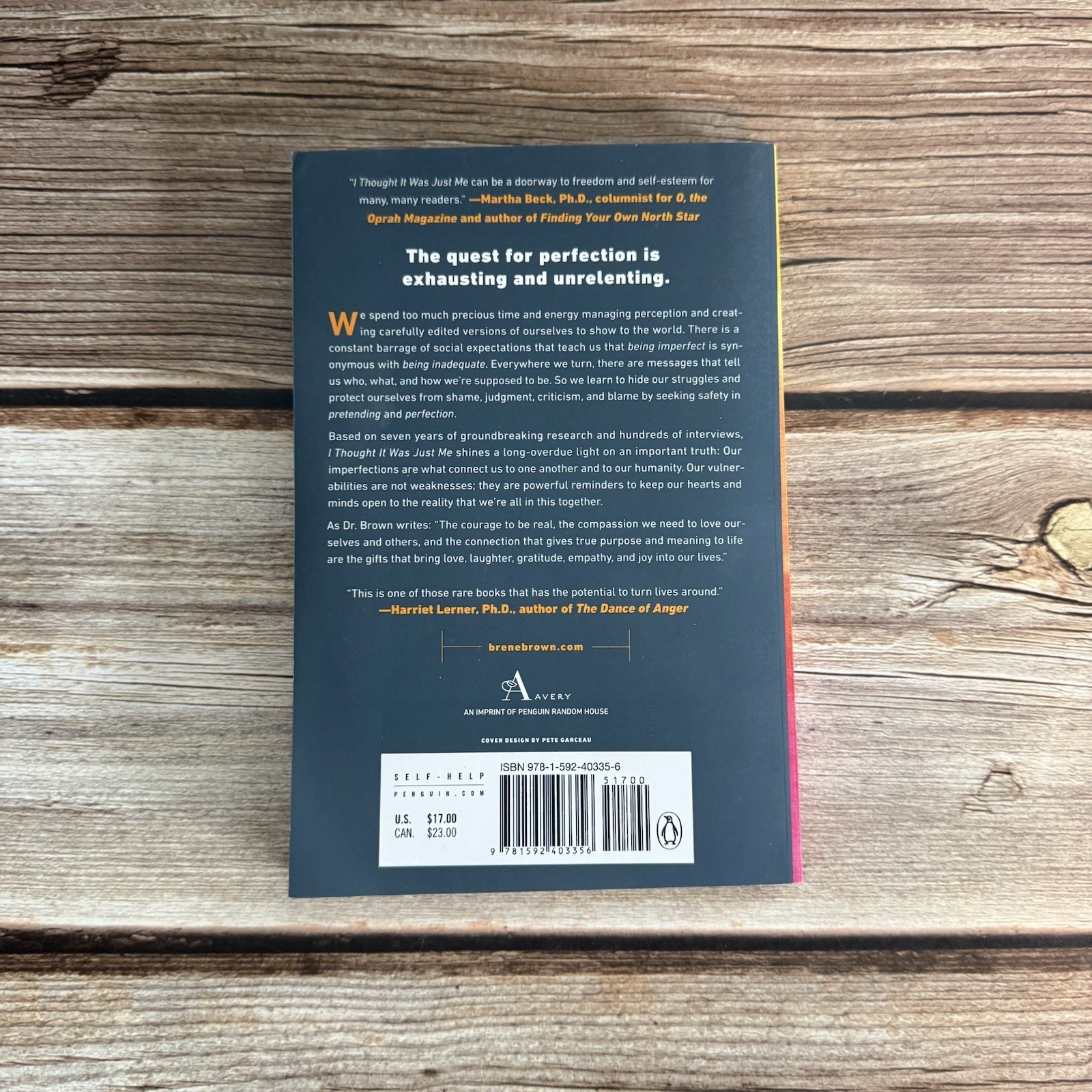 I Thought It Was Just Me But It Isn’t Brene Brown Paperback