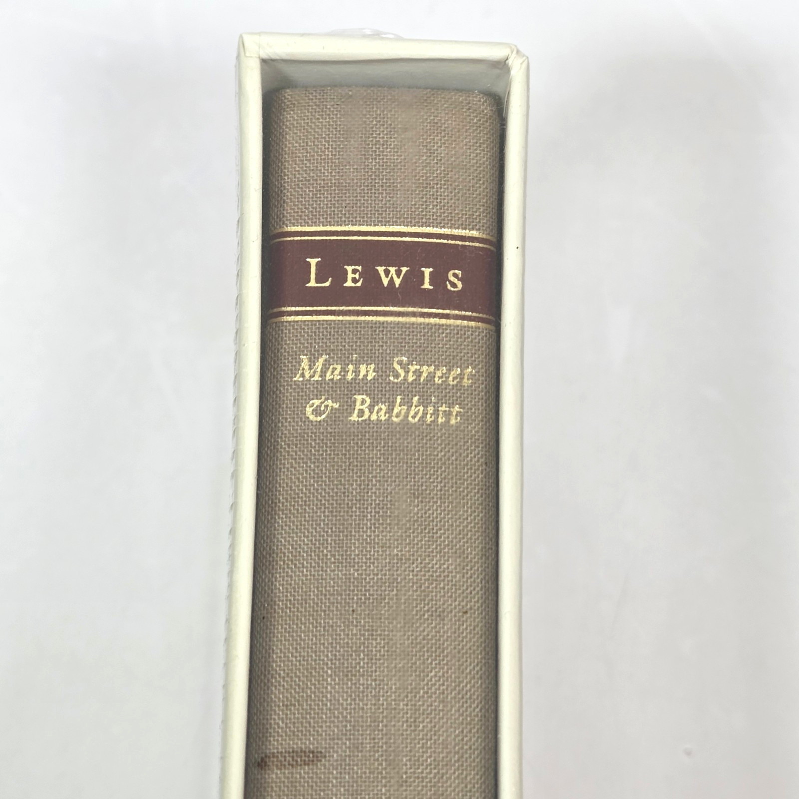 SEALED Sinclair Lewis Main Street Babbitt Library of America HC Slipcase Vol 59