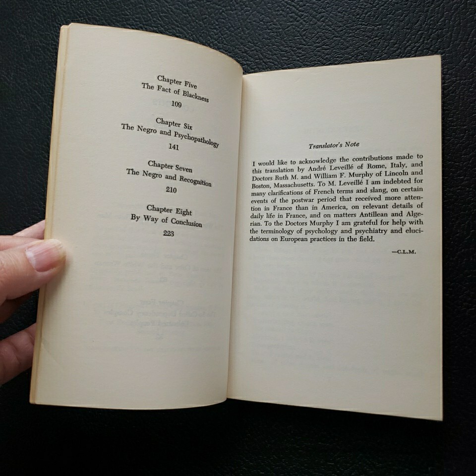 Black Skin, White Masks by Frantz Fanon 1st Evergreen Black Cat Ed 1968 PRISTINE