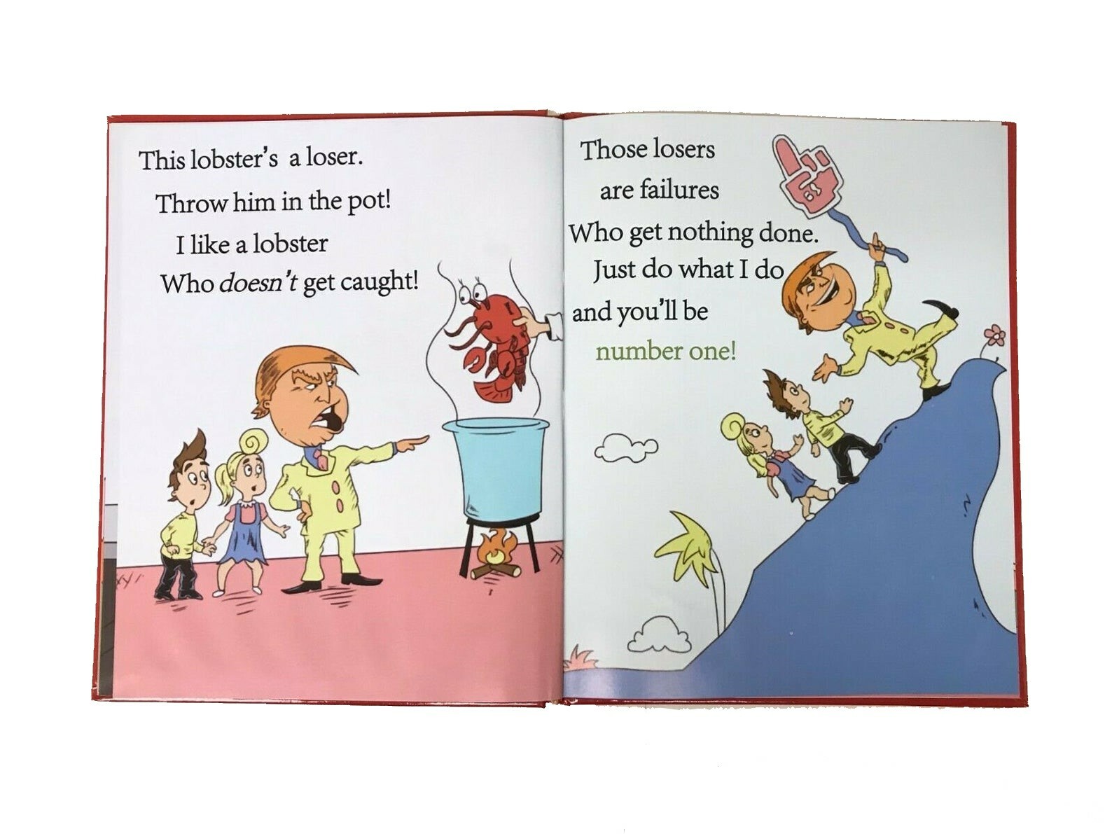Hardcover Winners Aren’t Losers Donald Trump Children’s Book