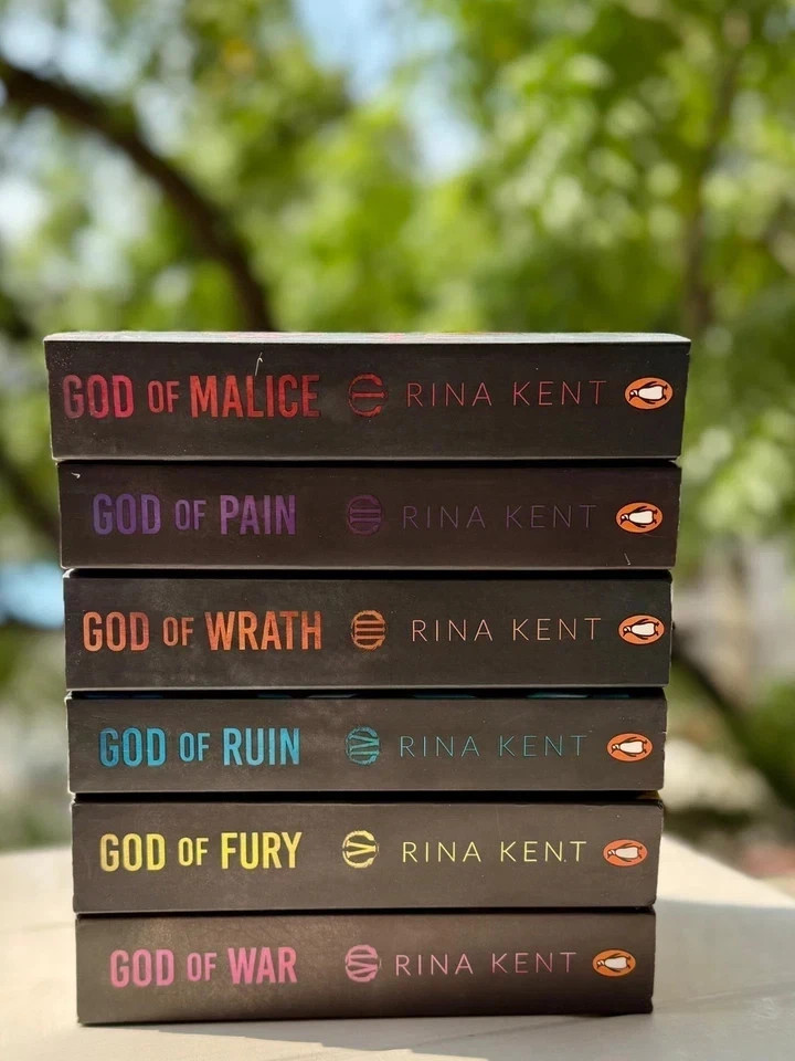Legacy of Gods book Series (set of 6 books) by Rina Kent, Paperback