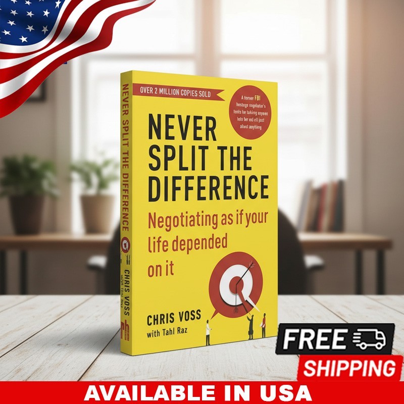 Never Split The Difference By Chris Voss Books