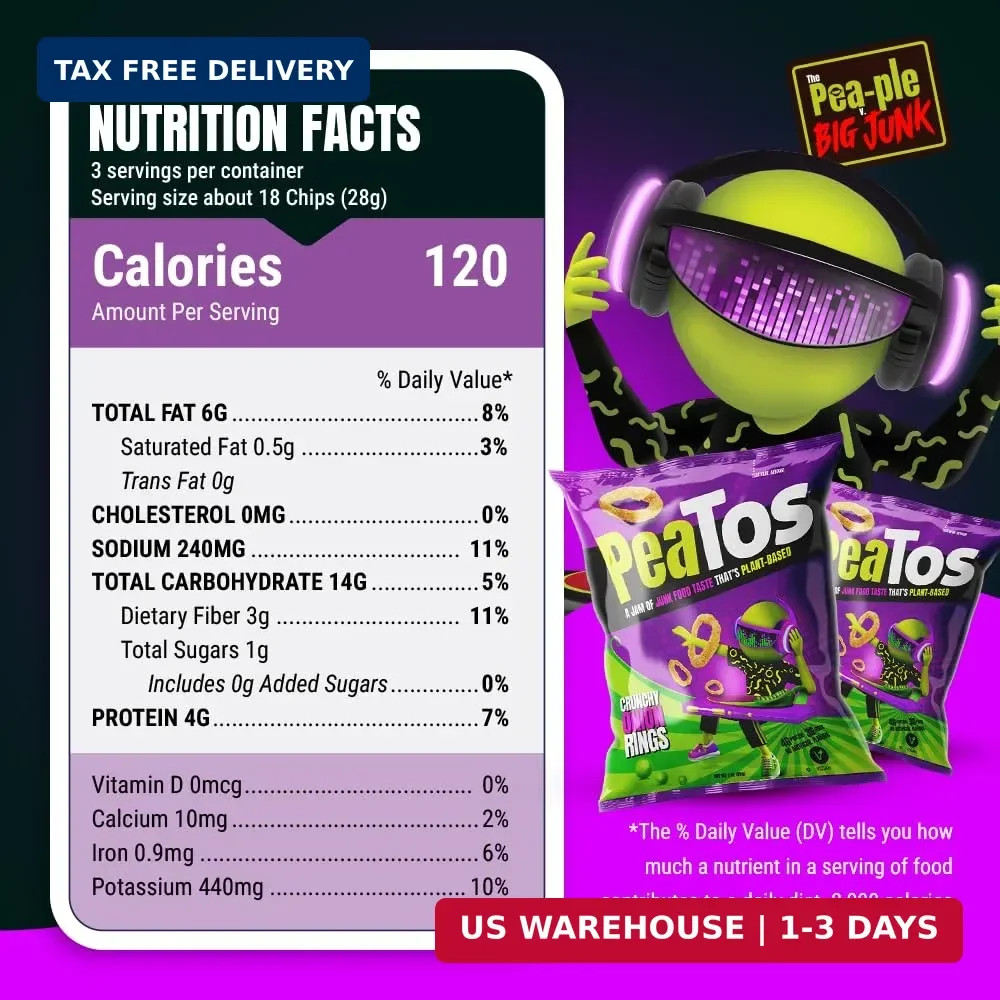 PeaTos® – the Craveworthy upgrade to America’s favorite snacks – PeaTos Classic