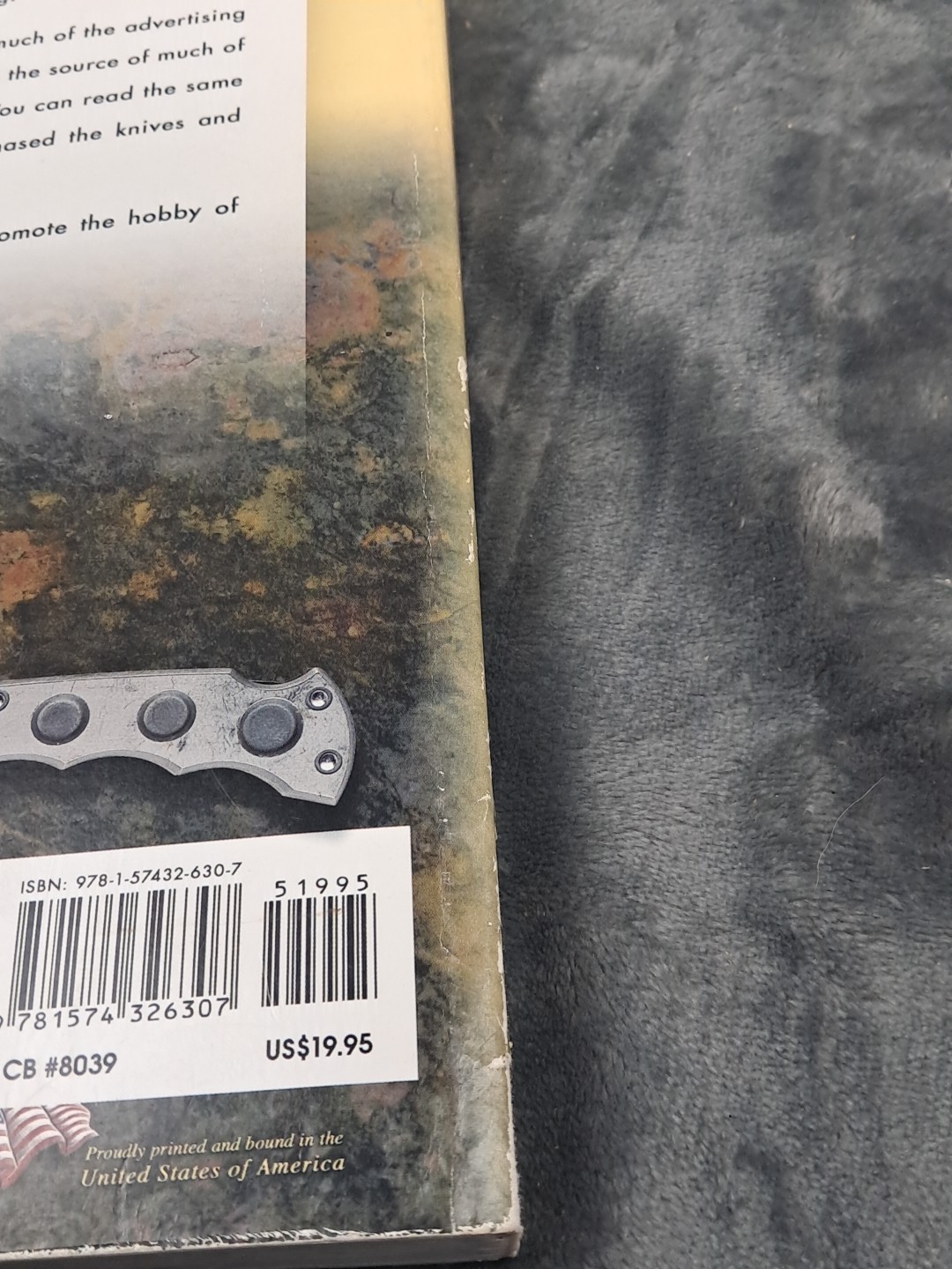 Big Book OF Pocket Knives Identification & Values Fourth Edition 4th PB Guide