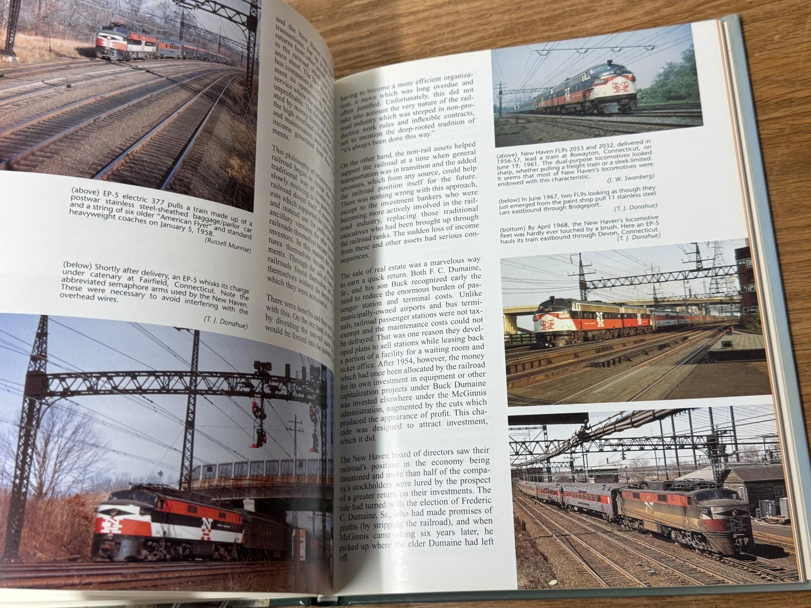 The New Haven Railroad in the Streamline Era by Geoffrey H Doughty 1998 HC Book