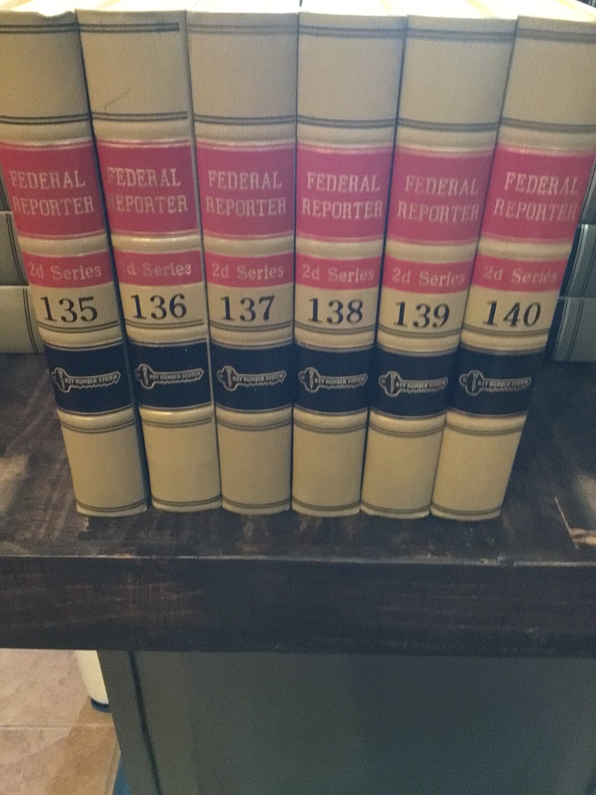 Federal Reporter Law Books – Lot of 10 – multiple lots – Free Shipping