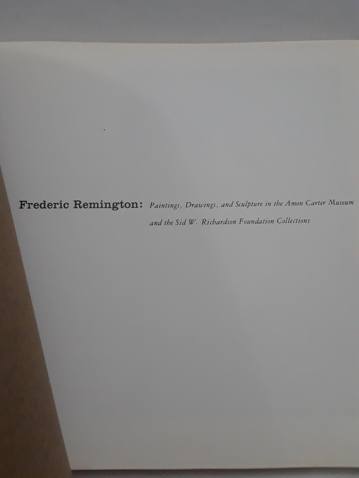 FREDERICK REMINGTON by Peter Hassrick 1973 HC Illustrated 13.5 x 12.25 in