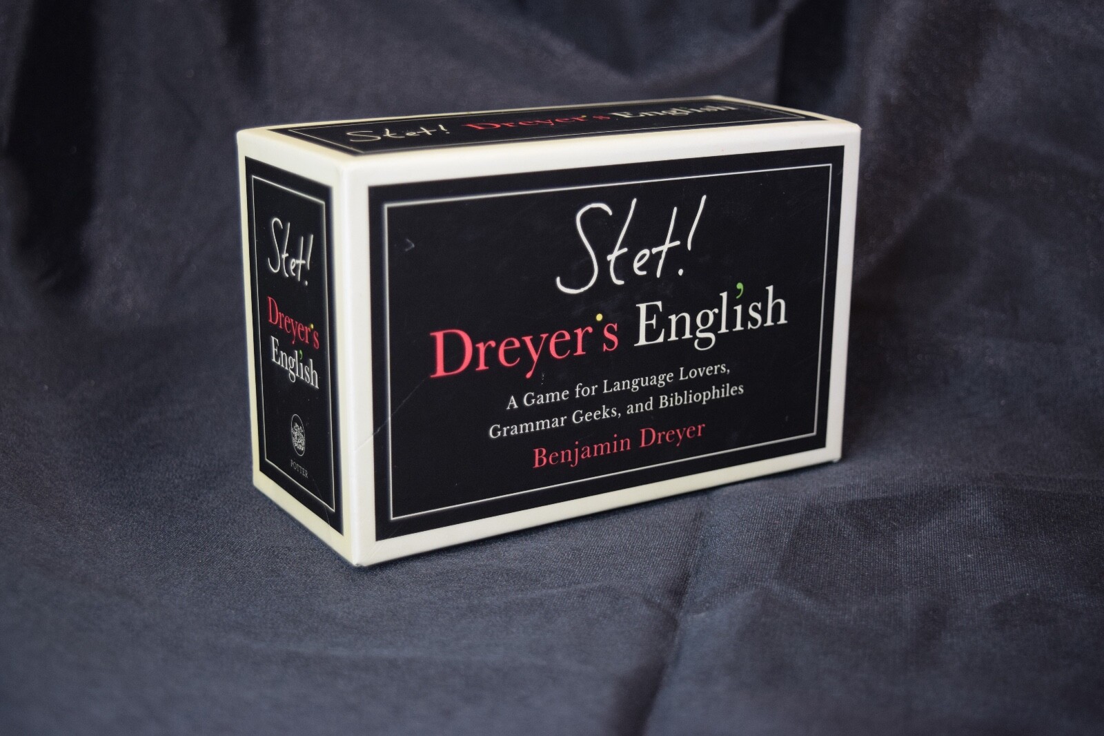 STET! Dreyer’s Game of English: A Game for Language Lovers, Grammar Geeks, and B