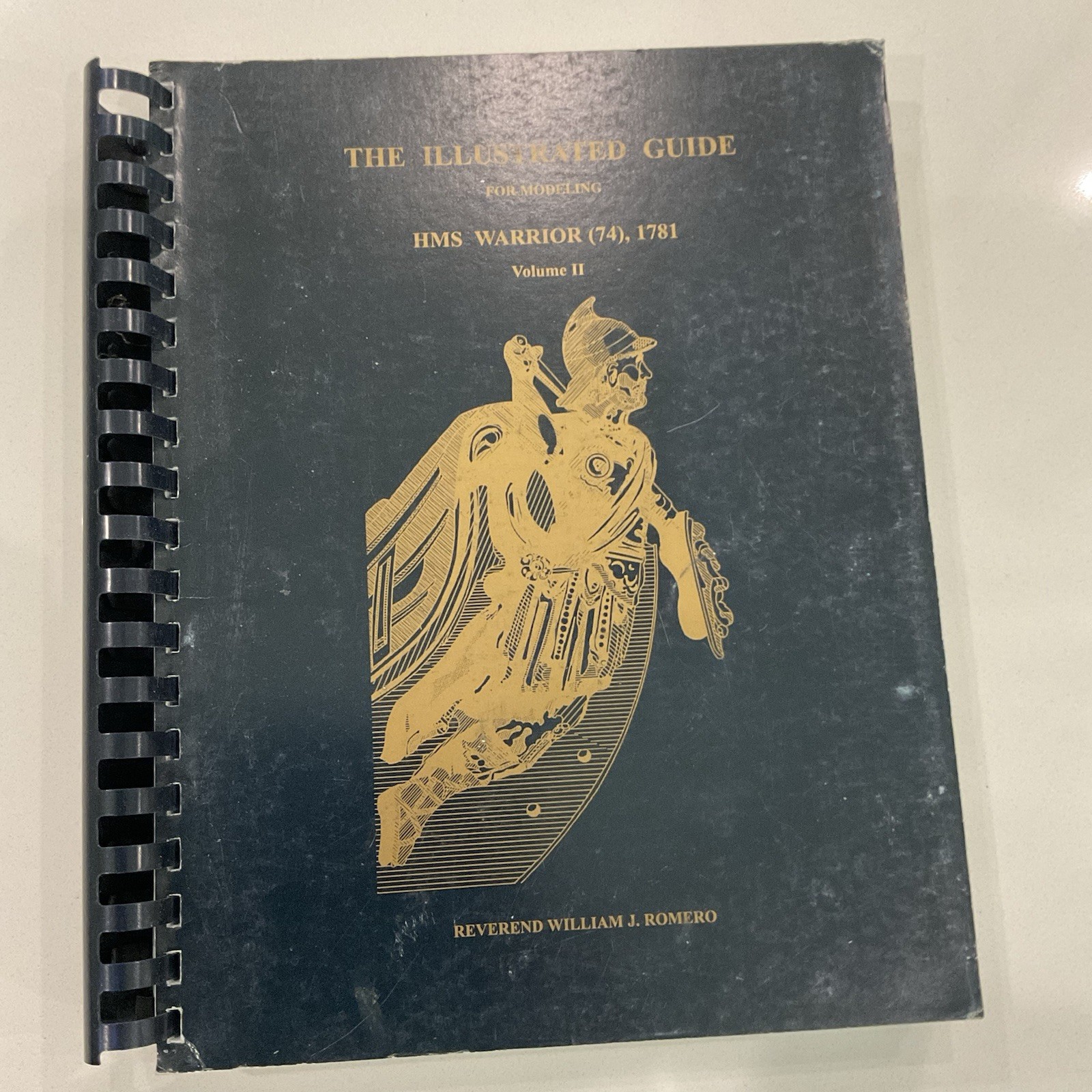 William Romero Illustrated Guide for Modeling the HMS Warrior 1781 Complete Set
