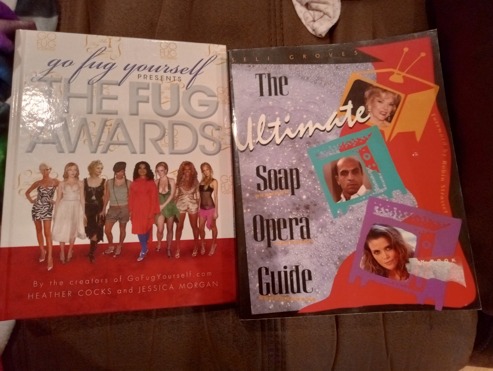 NEW Ultimate Soap Opera Guide Book & The Fug Awards Books