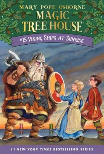 Viking Ships At Sunrise (Magic Tree House, No. 15) – Paperback – VERY GOOD
