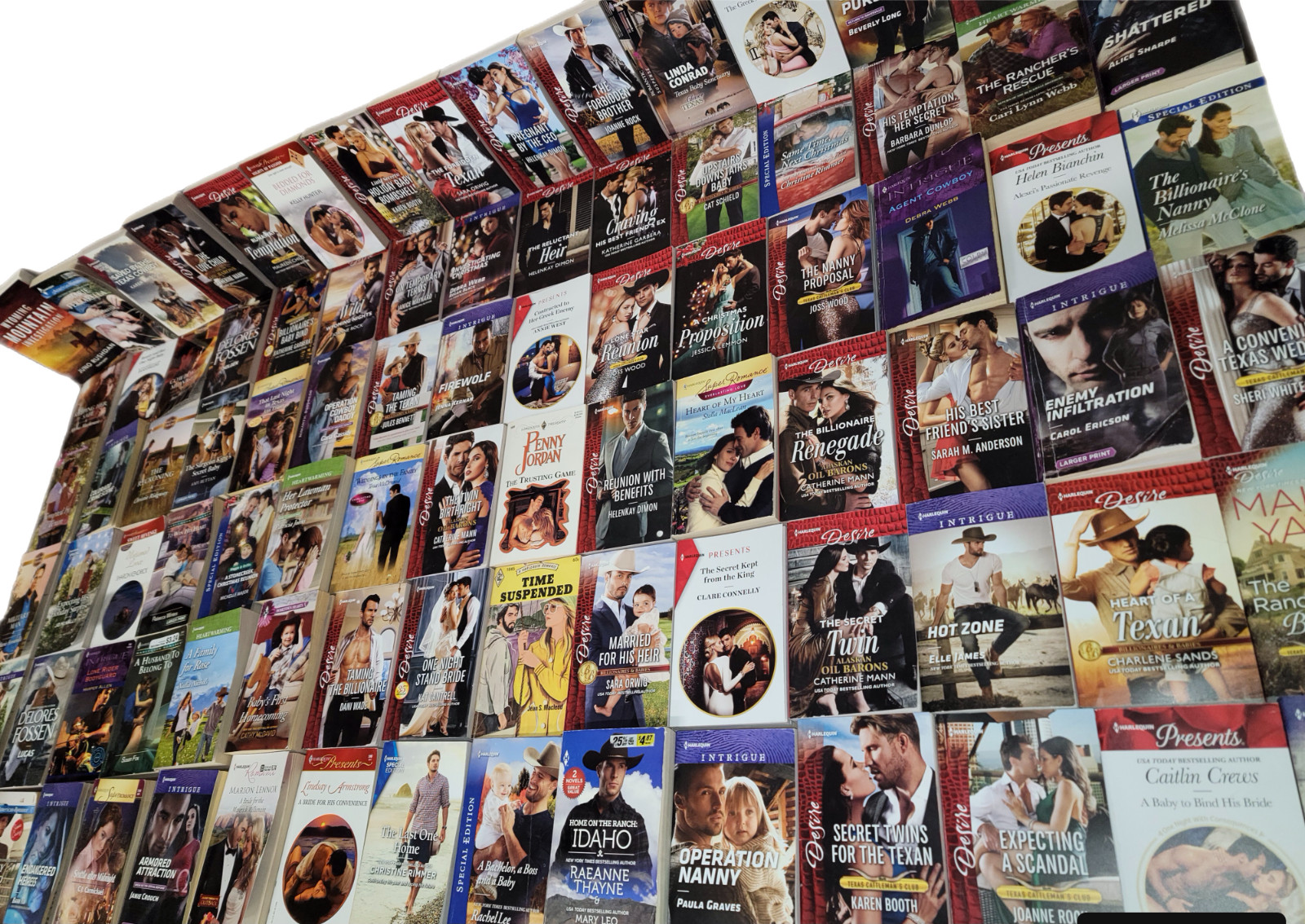 Lot of 20 Harlequin Romance Intrigue Suspense Special Intimate Book MIX UNSORTED