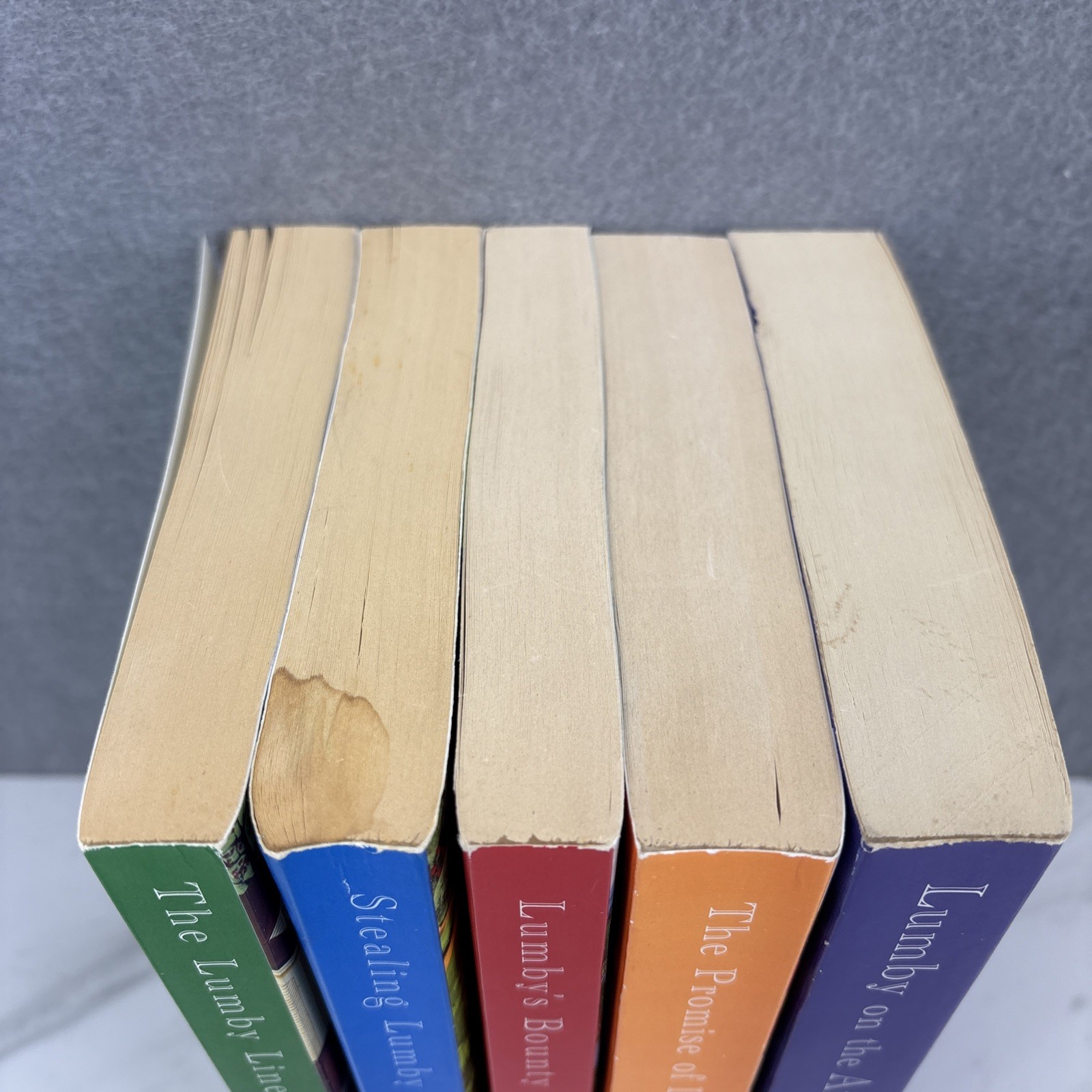 Lot of 5 Lumby Books by Gail Fraser Paperback Books 1-5 in Series