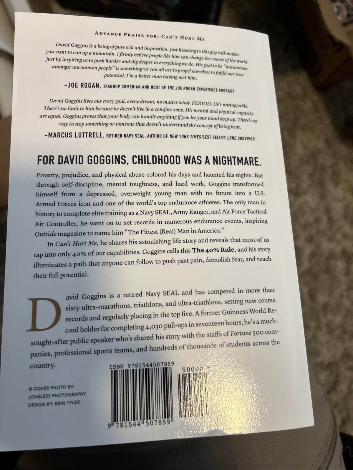 Can’t Hurt Me : Master Your Mind and Defy the Odds – Clean Edition by David…
