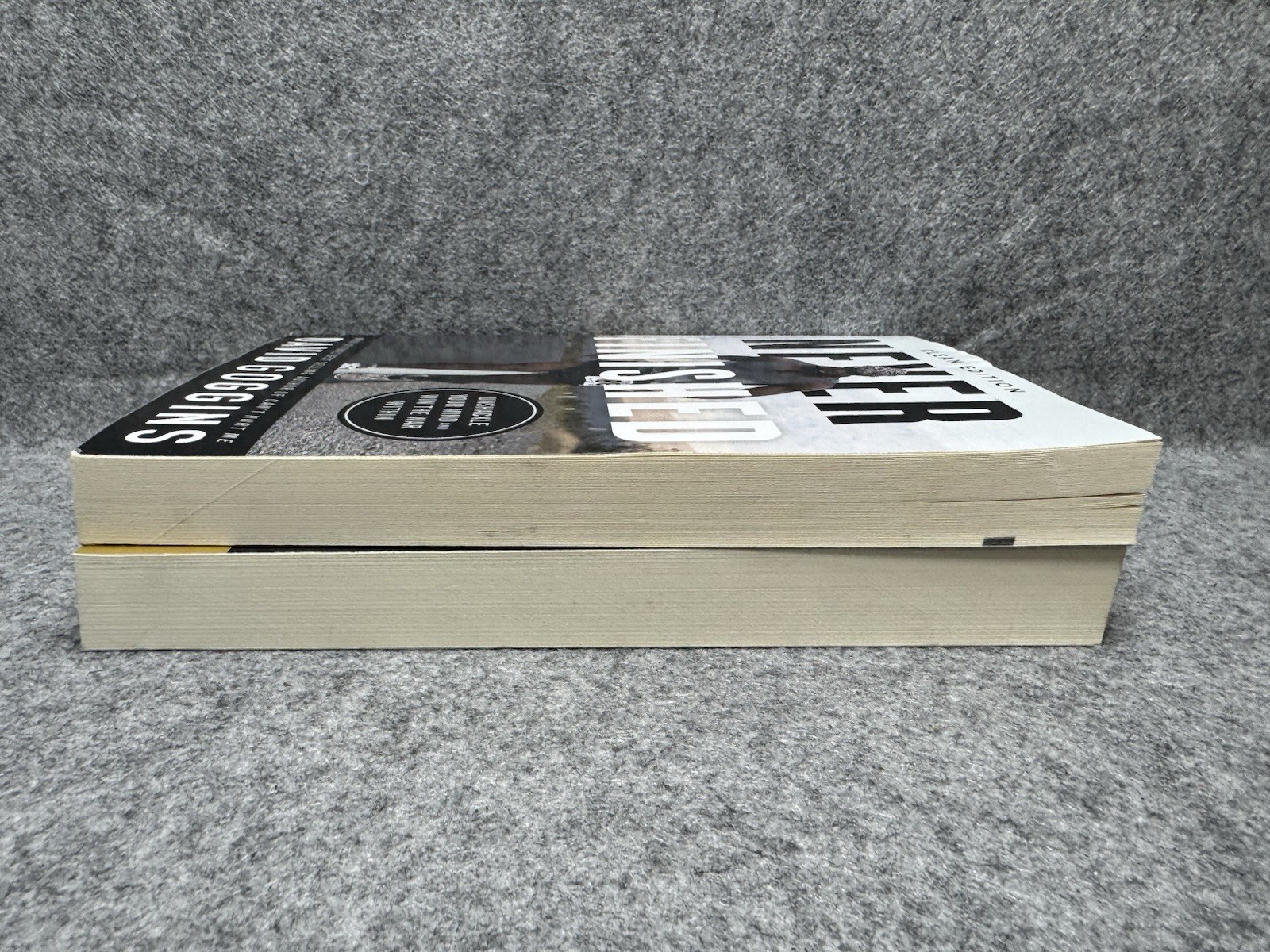 David Goggins Can’t Hurt Me & Never Finished 2 PB Motivational Book Lot