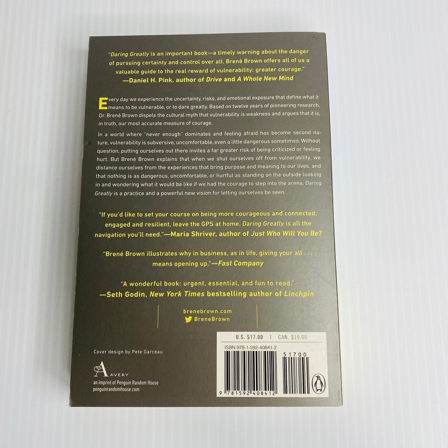 Brene Brown – Lot of 2 – Daring Greatly & Gifts of Imperfection HB/TPB